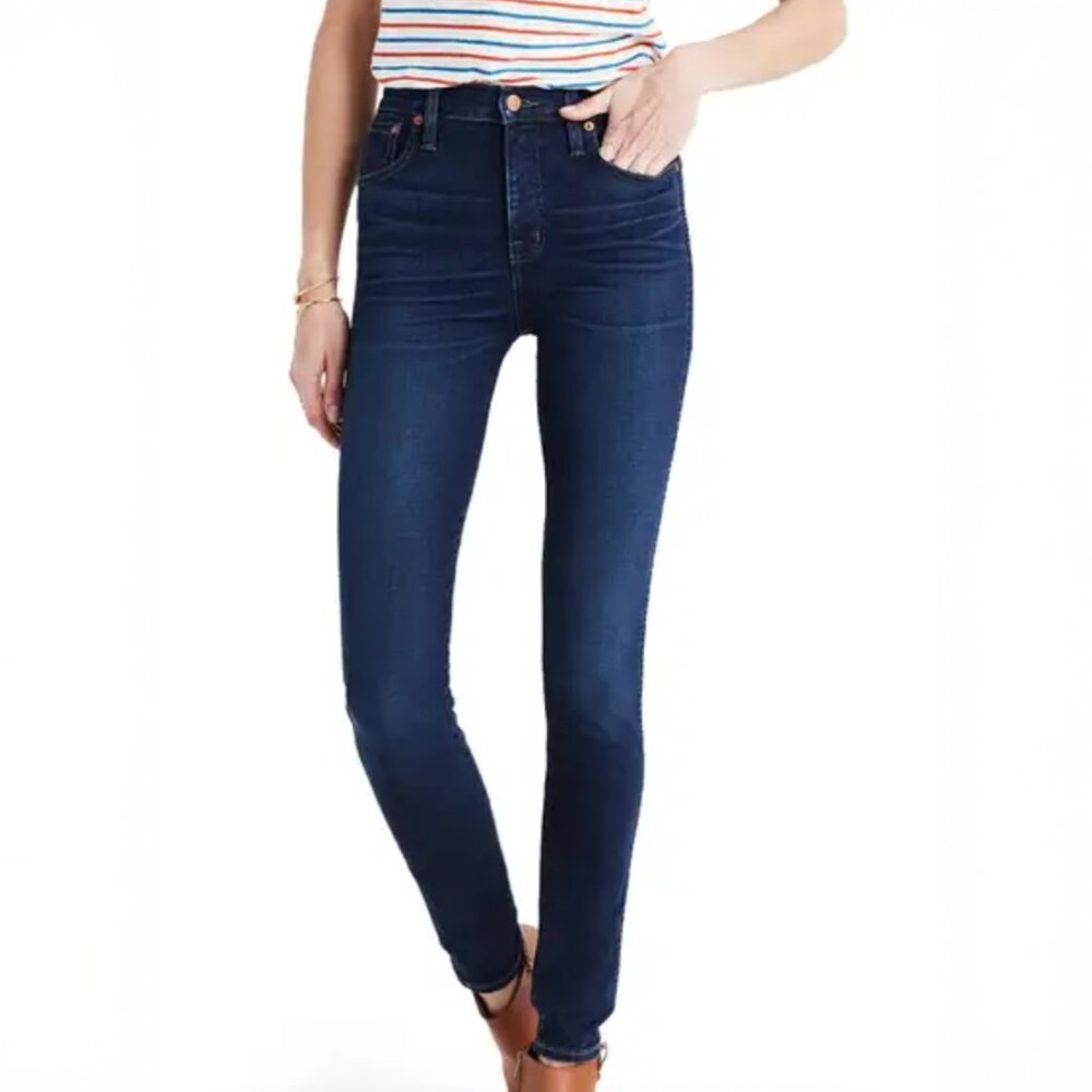 Madewell 10-Inch High Rise Skinny Jeans (Hayes Wash) size 29